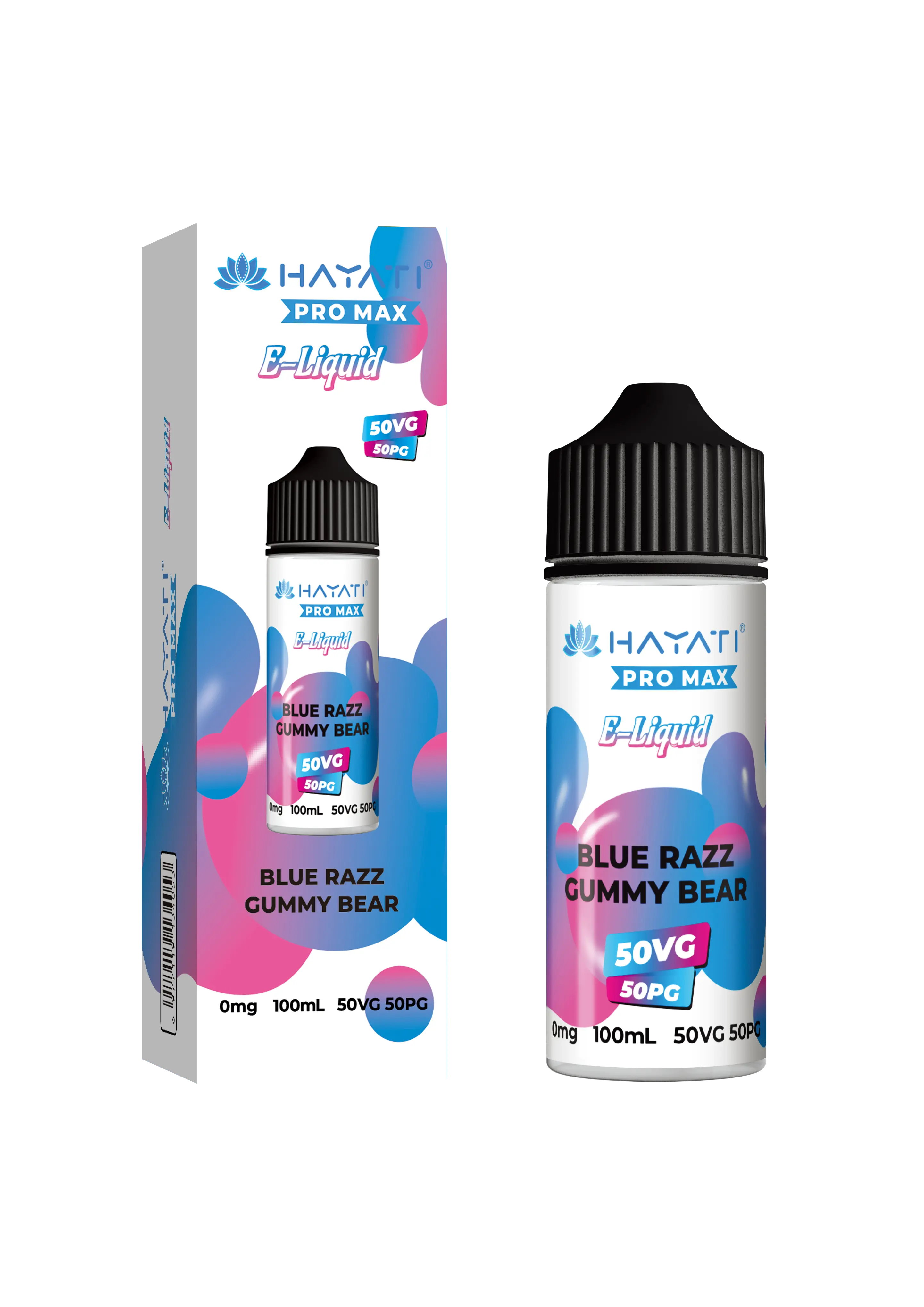  Hayati Pro Max Eliquid 50/50 - Blue Razz Gummy Bear - 100ml 